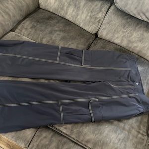 Athleta wide leg pants, Navy Blue, size 12.